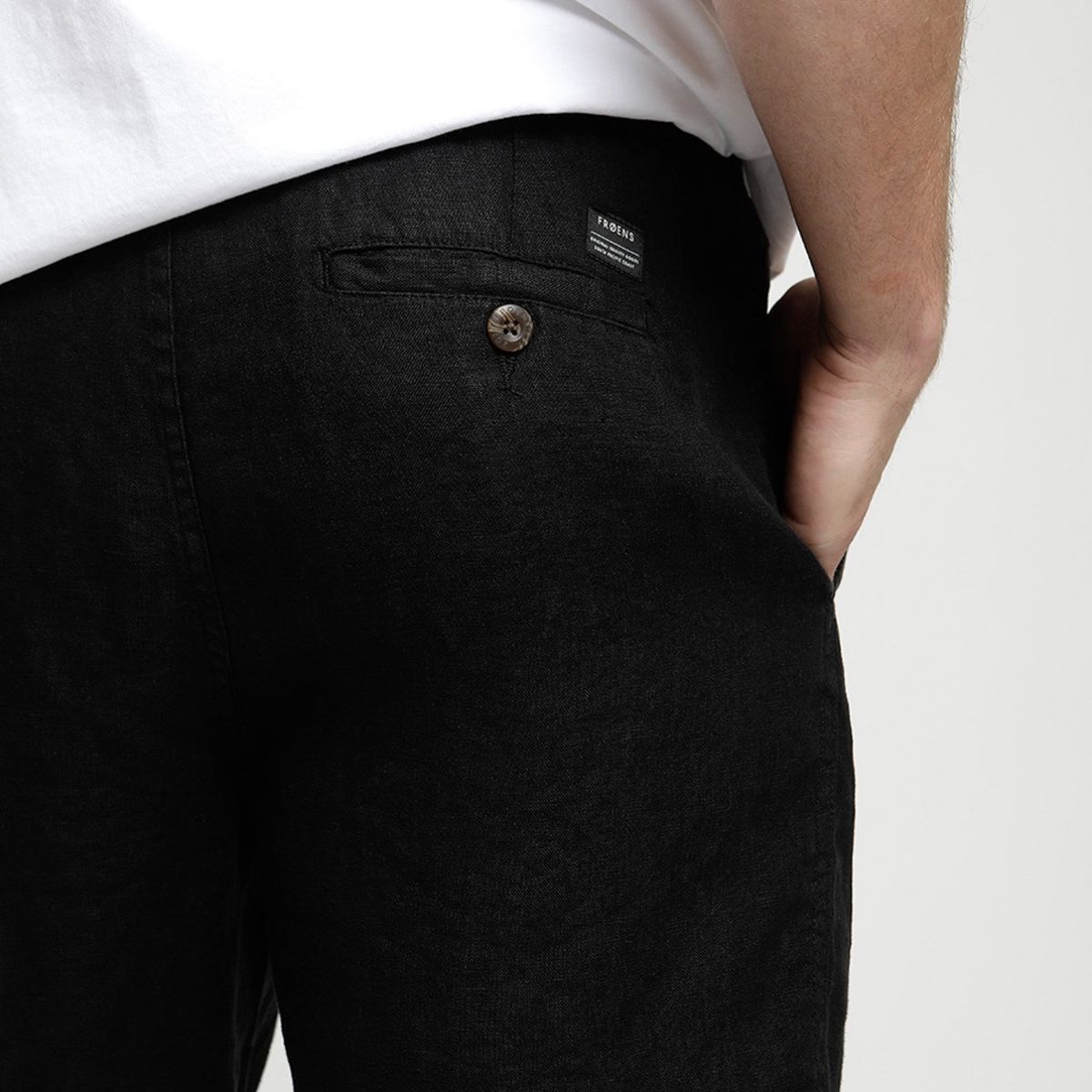 FROENS - Bermuda De Lino Hombre Froens