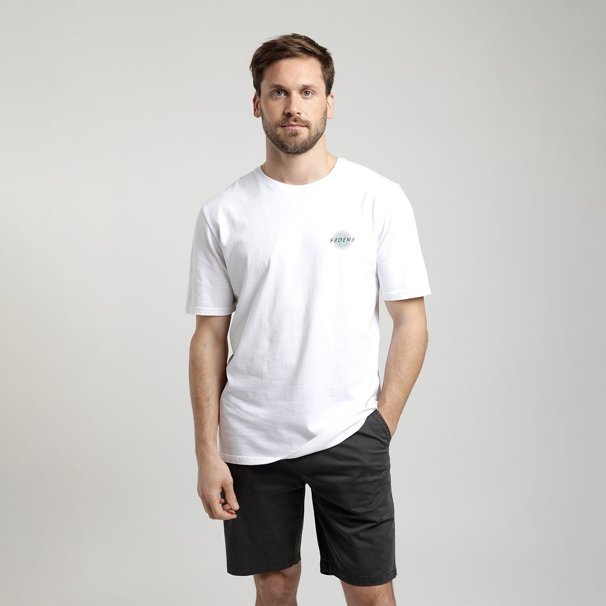 FROENS - Polera Manga Corta Algodón Hombre Froens