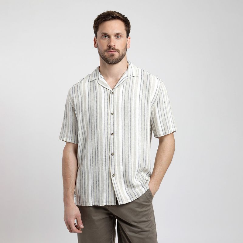 FROENS - Camisa Casual Hombre Froens