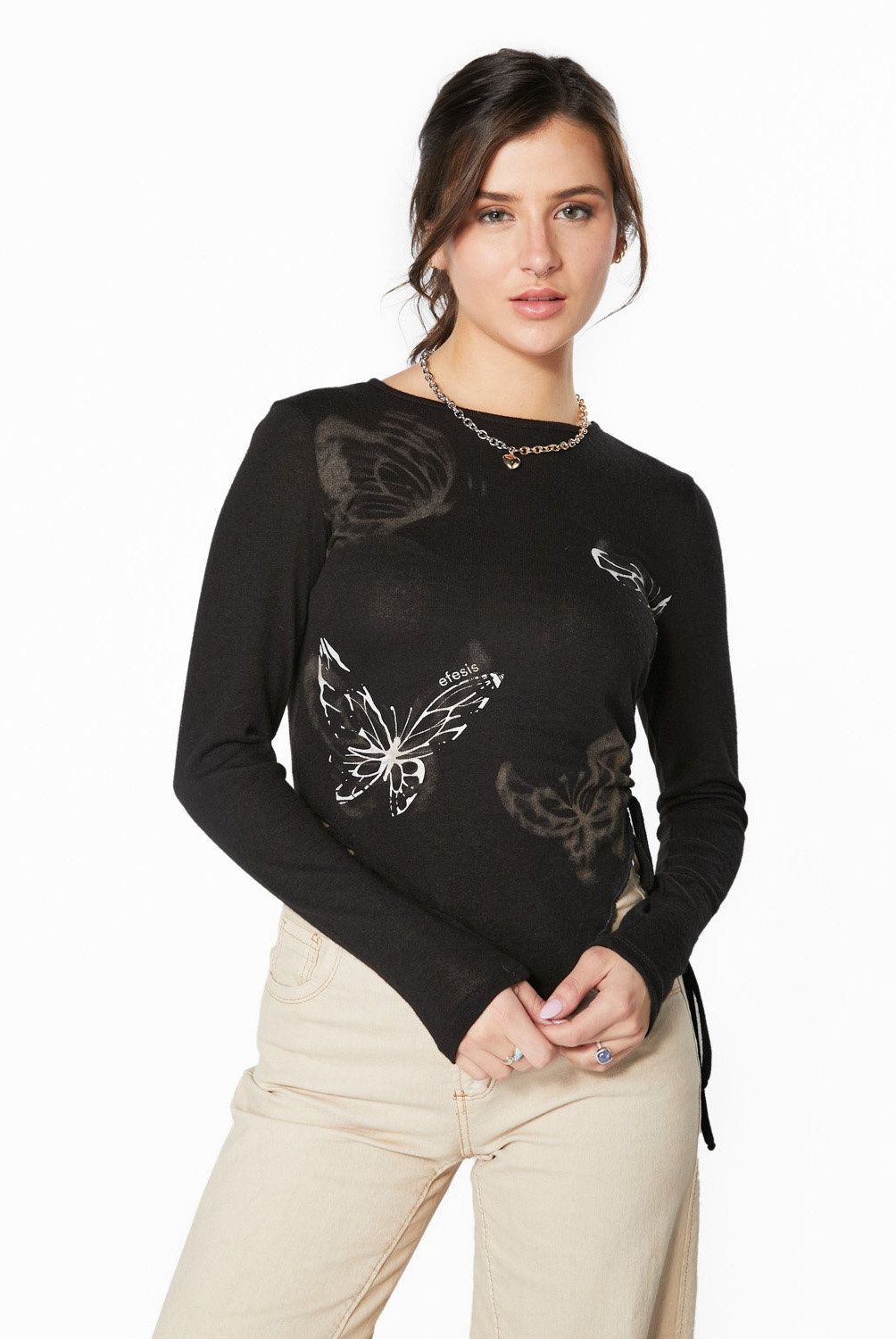 EFESIS - Polera Manga Larga Mujer Efesis