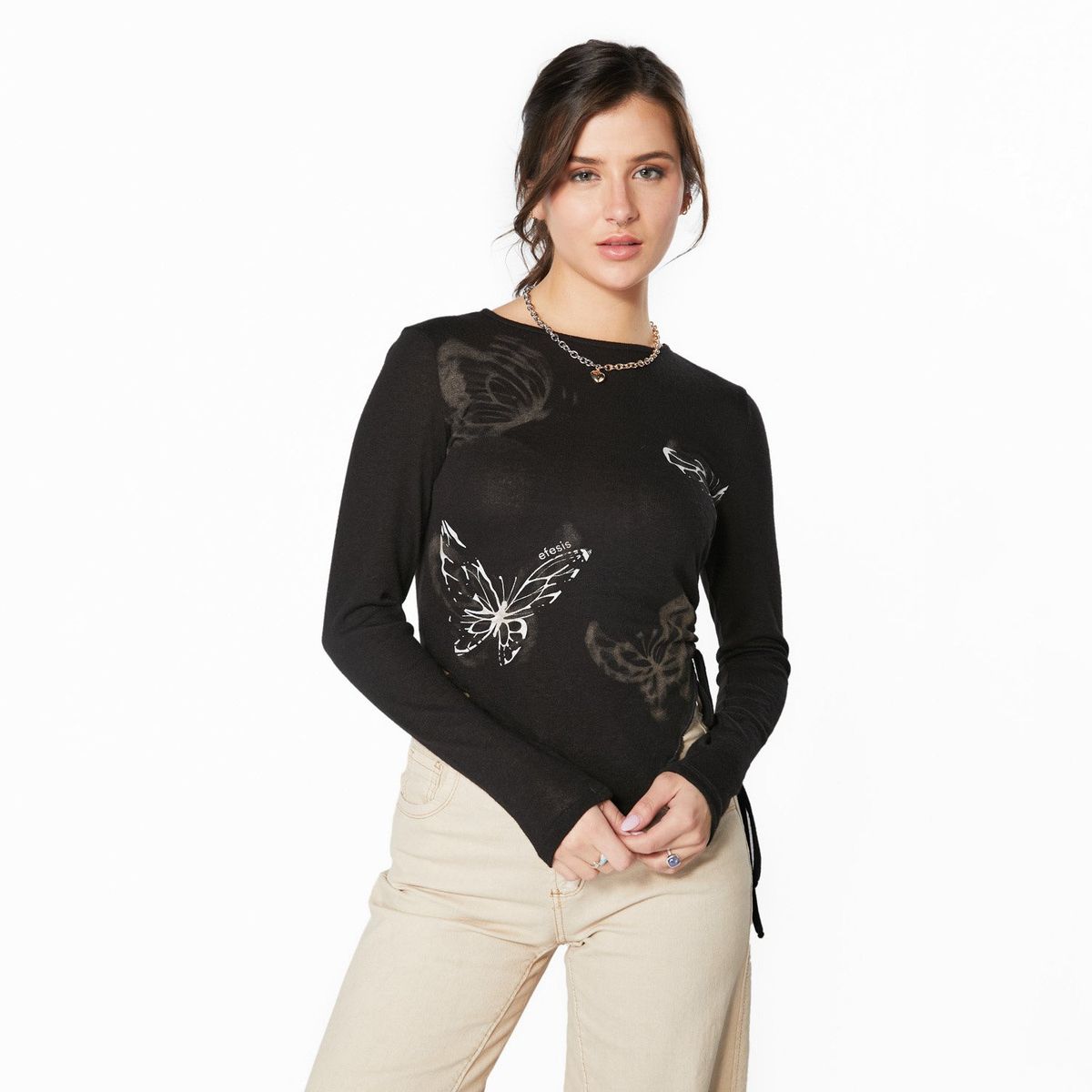 EFESIS - Polera Manga Larga Mujer Efesis