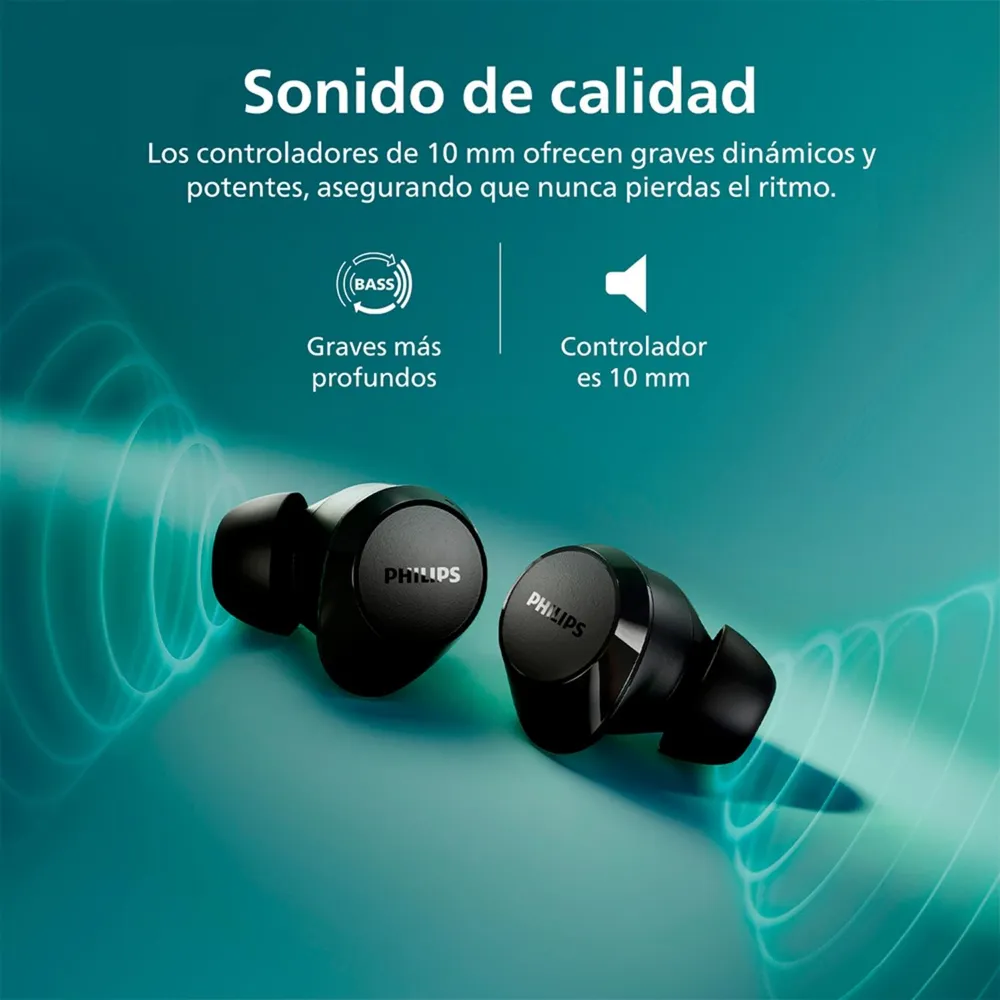 Audífonos True Wireless TAT1209 - Negro, foto 2