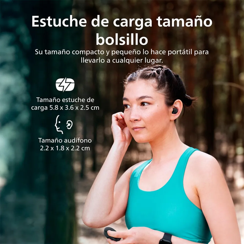Audífonos True Wireless TAT1209 - Negro, foto 8