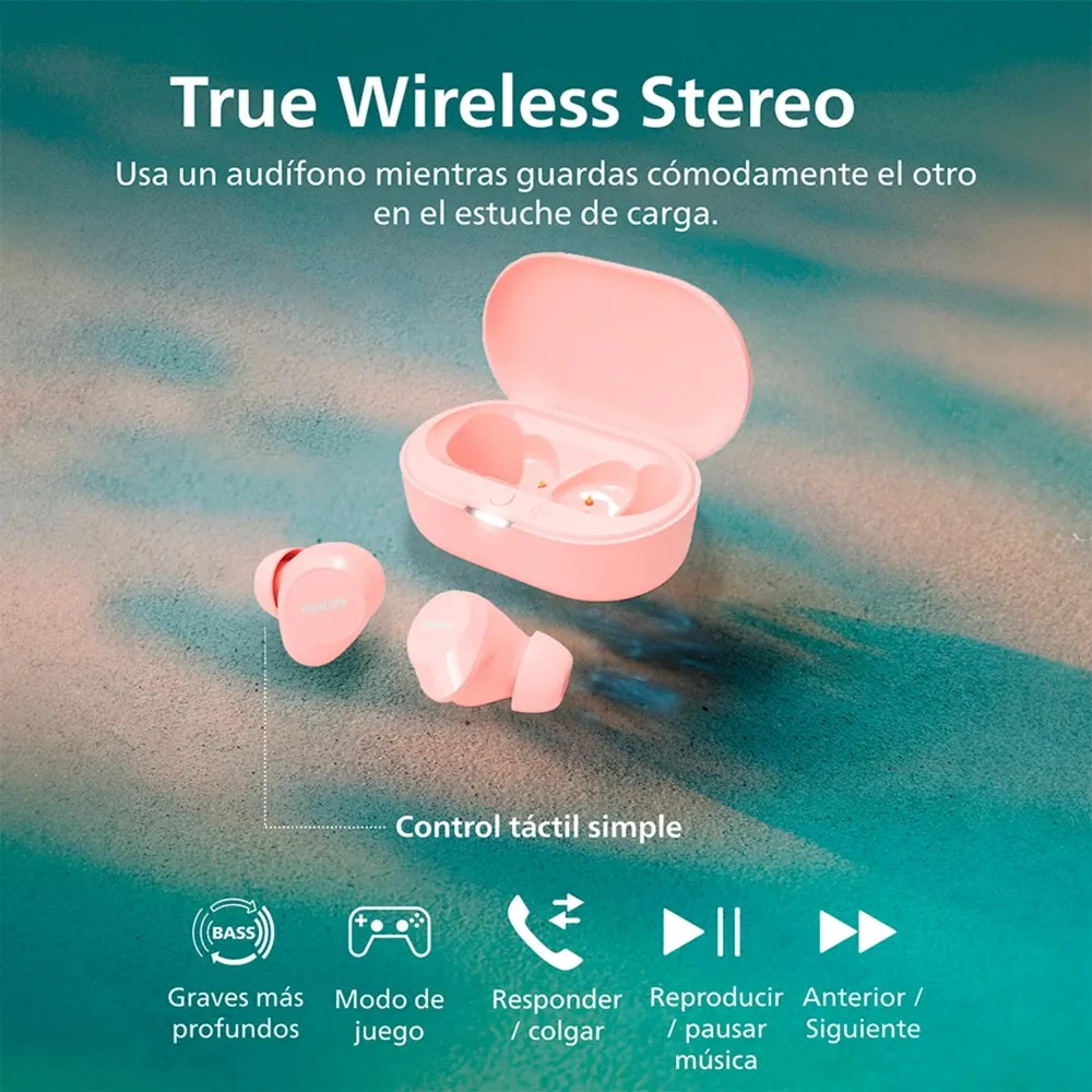 Philips TAT1209 Rosado, foto 7