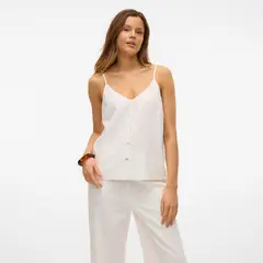 VERO MODA - Blusa Lino Mujer