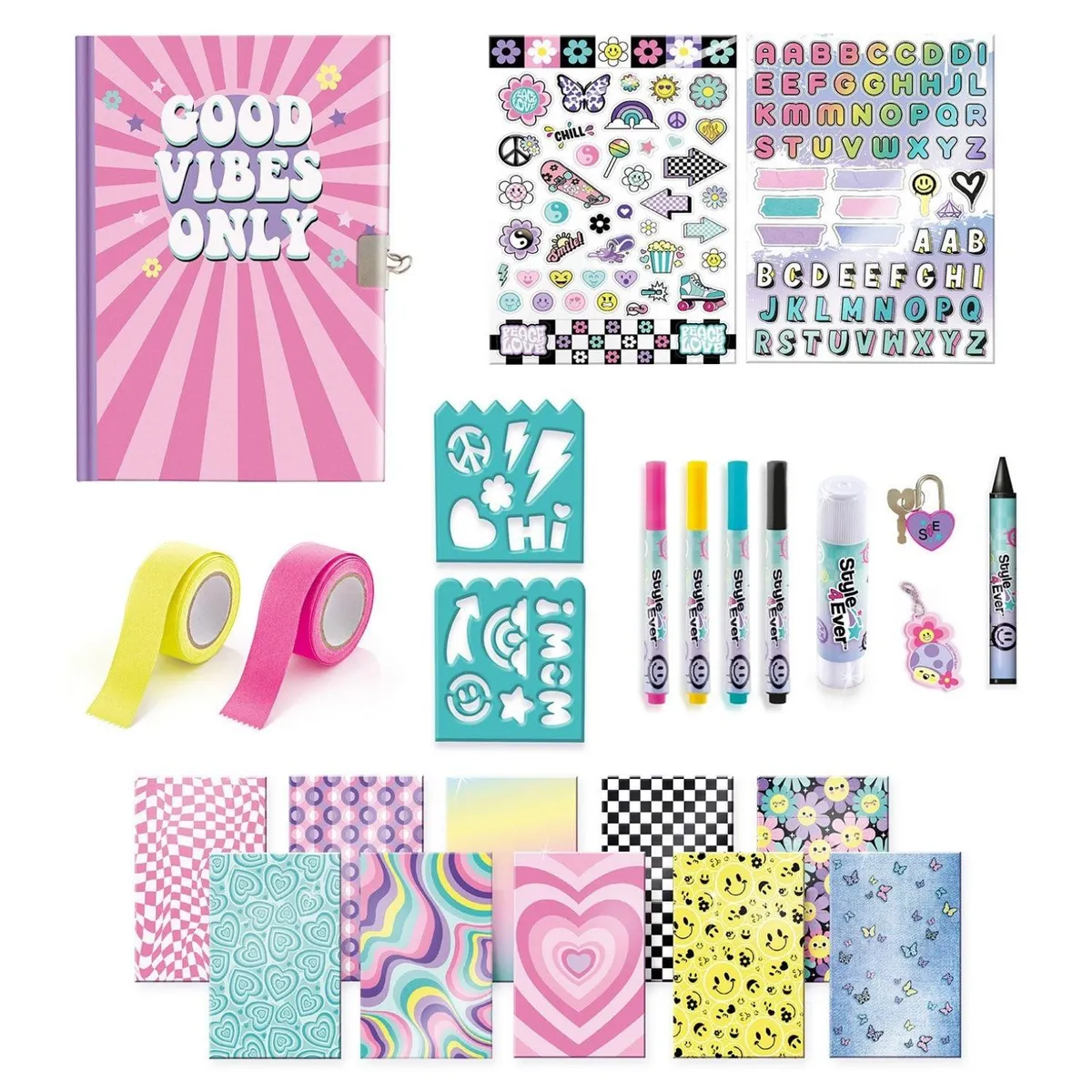 CANAL TOYS - Kit Crea Tu Álbum- Scrapbook Canal Toys