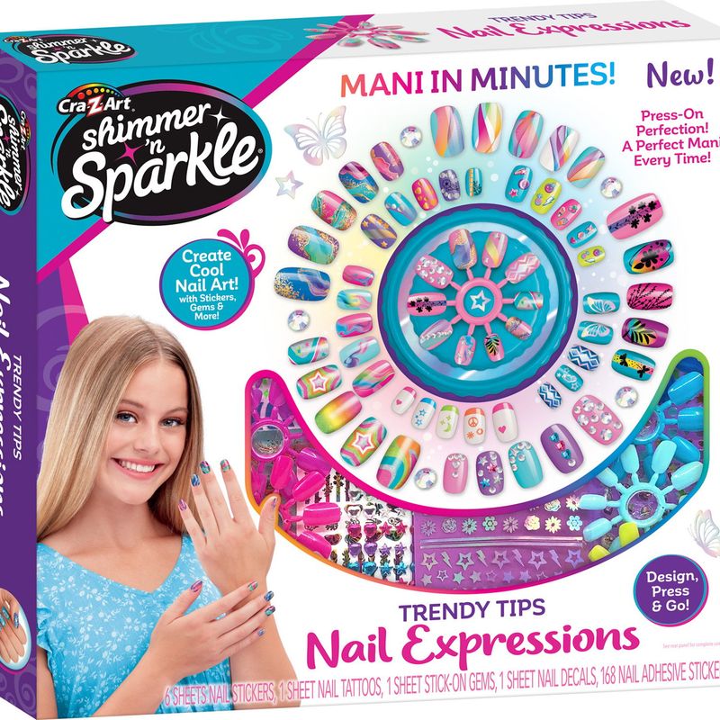 CRA-Z-ART - Set De Uñas Press On Cra-Z-Art
