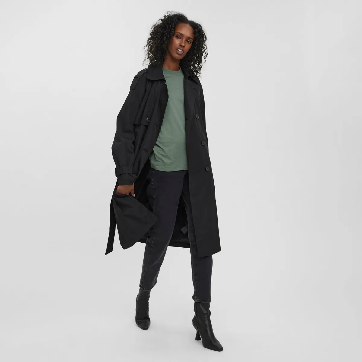 VERO MODA - Trench Mujer Vero Moda