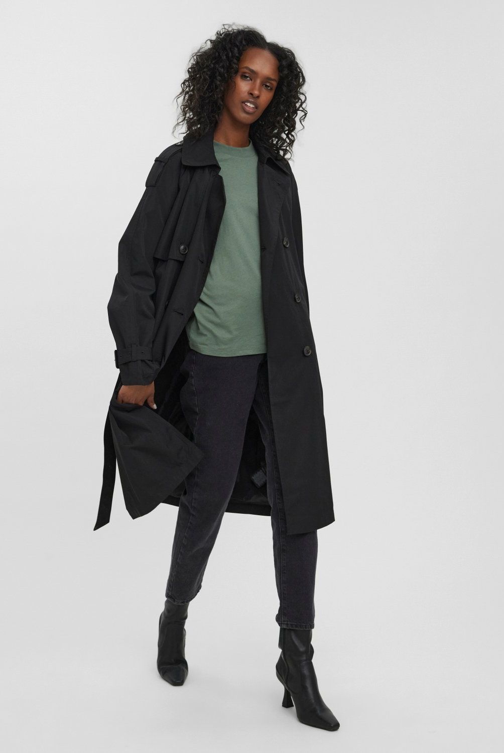 VERO MODA - Trench Mujer Vero Moda