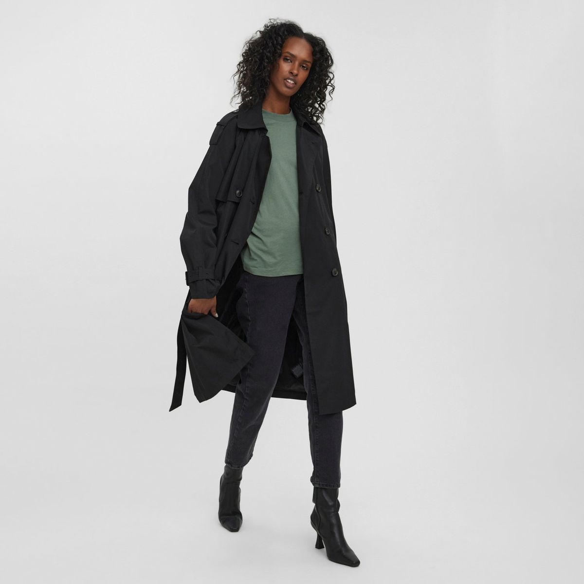 VERO MODA - Trench Mujer Vero Moda
