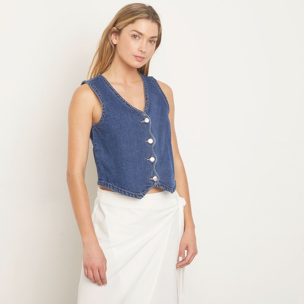 VERO MODA - Blazer Denim Mujer Vero Moda