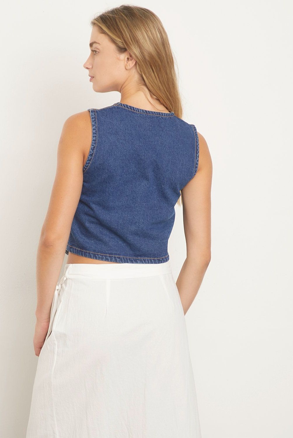 VERO MODA - Blazer Denim Mujer Vero Moda