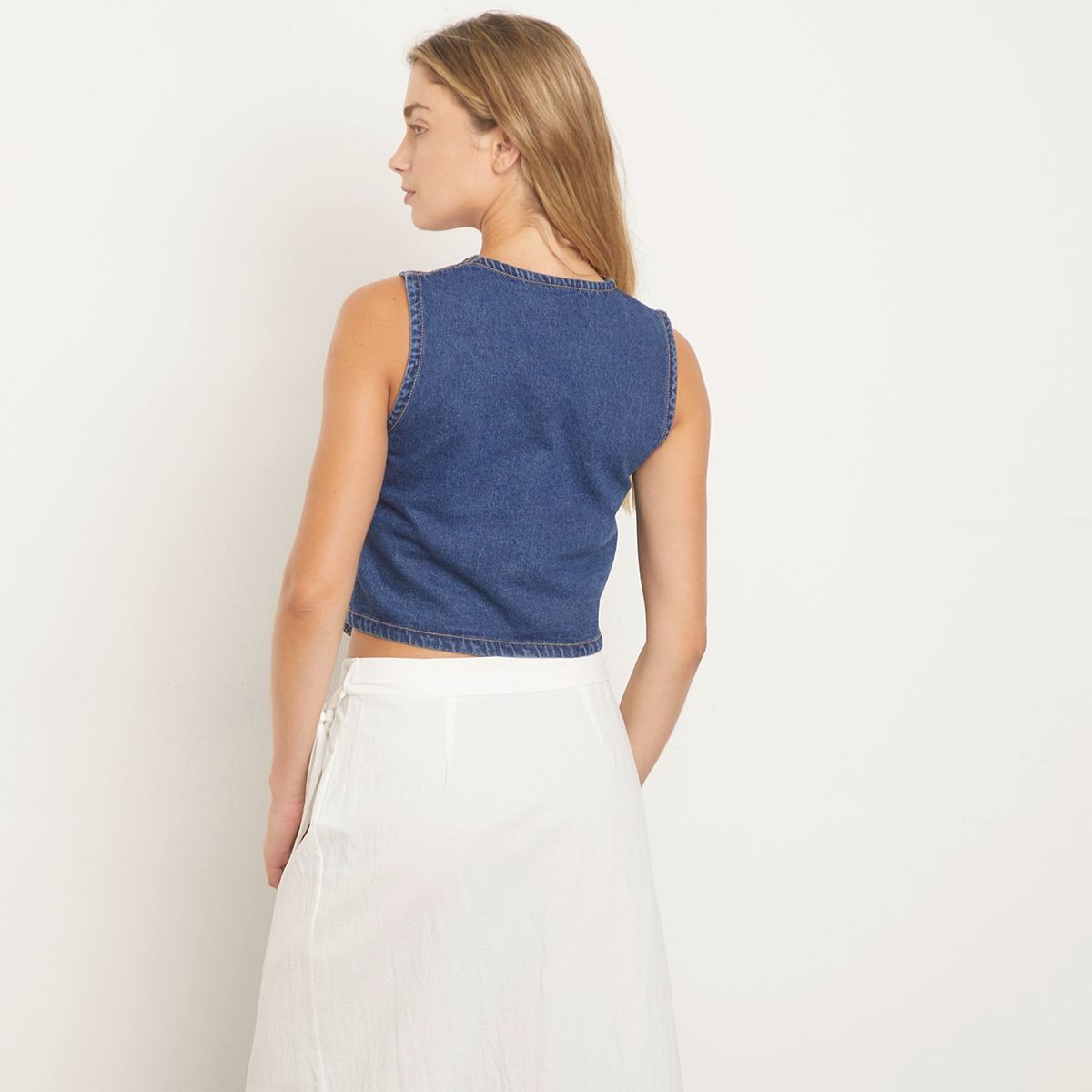 VERO MODA - Blazer Denim Mujer Vero Moda