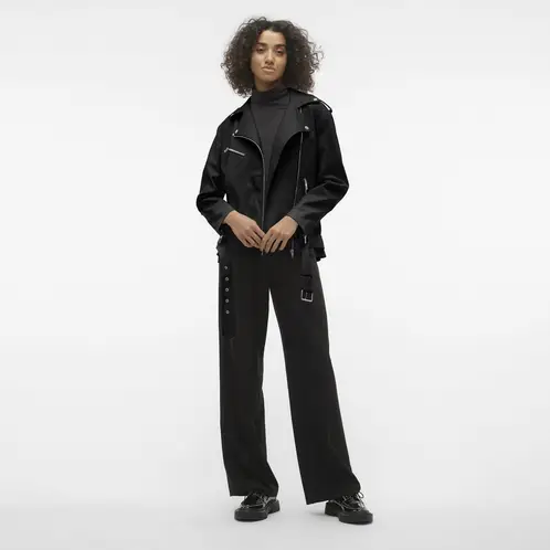 VERO MODA - Chaqueta Efecto Piel Mujer