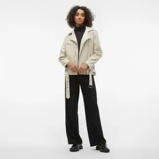 VERO MODA - Chaqueta Efecto Piel Mujer