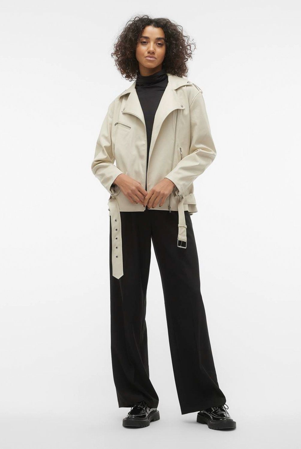 VERO MODA - Chaqueta Efecto Piel Mujer Vero Moda