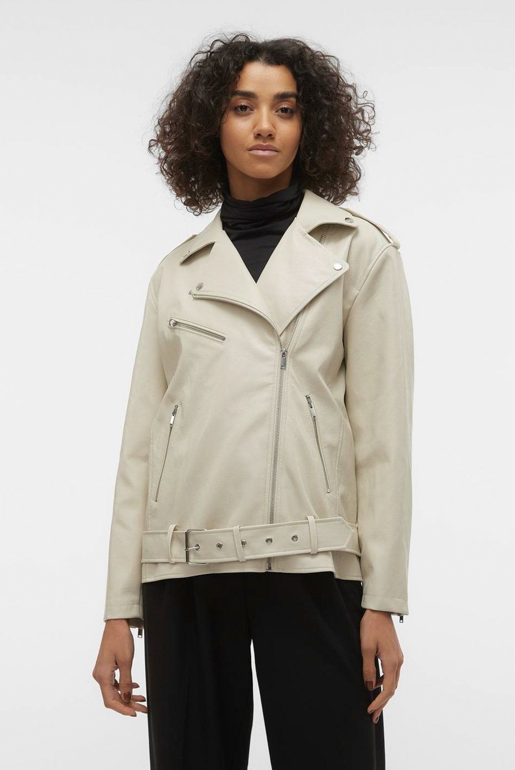 VERO MODA - Chaqueta Efecto Piel Mujer Vero Moda