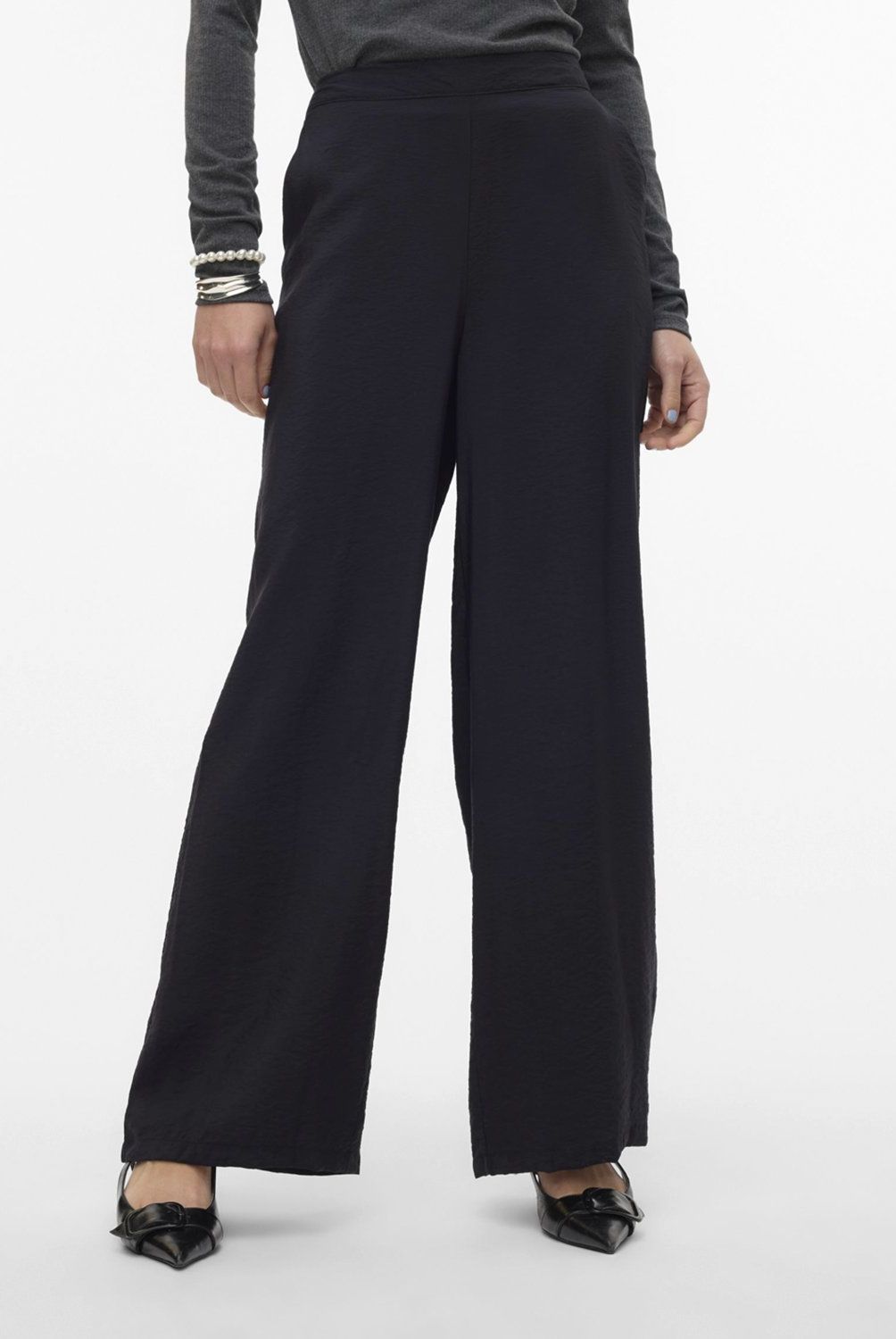 VERO MODA - Pantalón Sastrero Tiro Alto Mujer Vero Moda