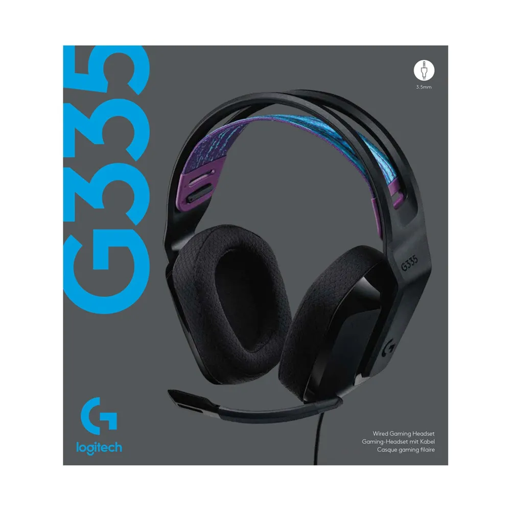Logitech G335 Negro, foto 3
