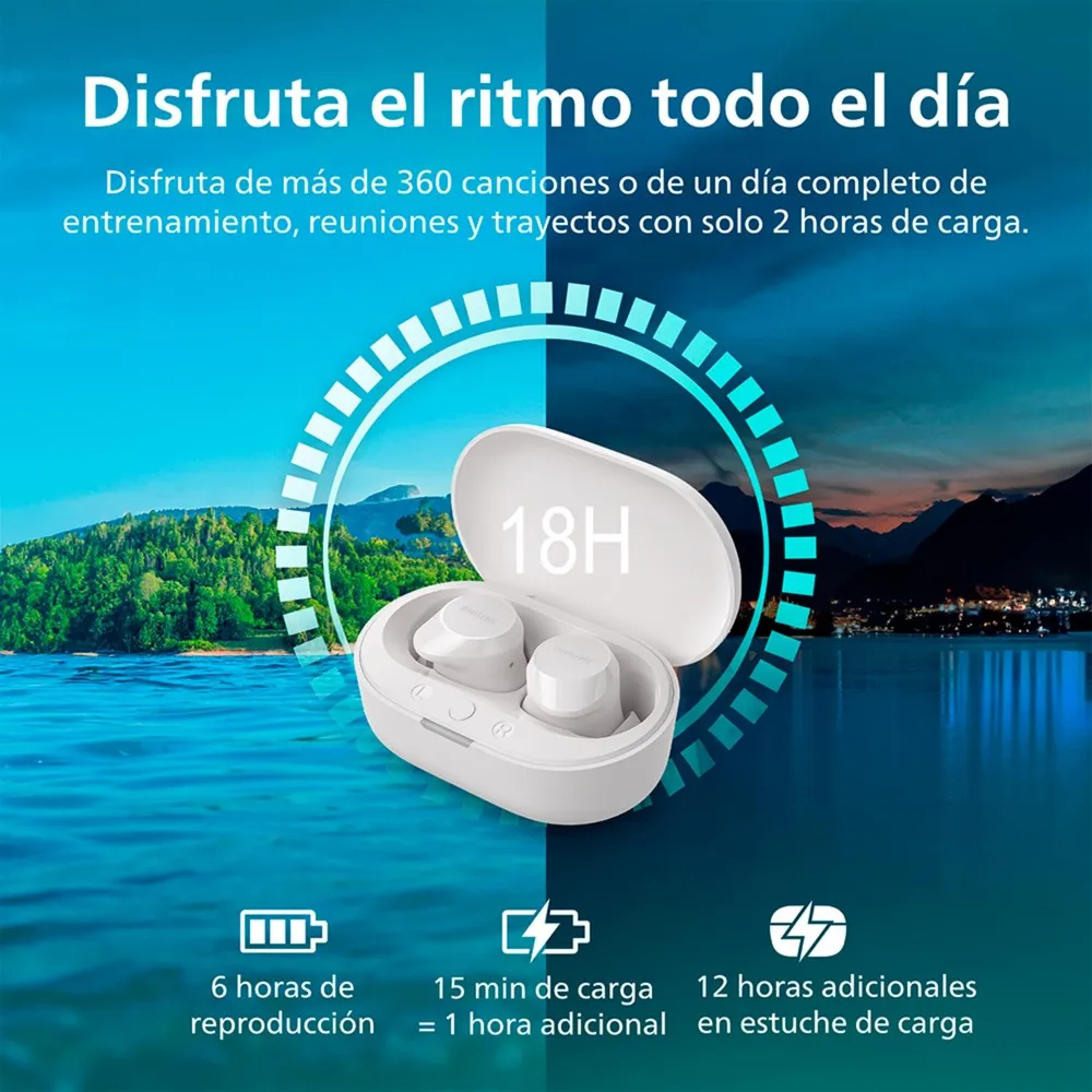 Philips TAT1209 Blanco, foto 5