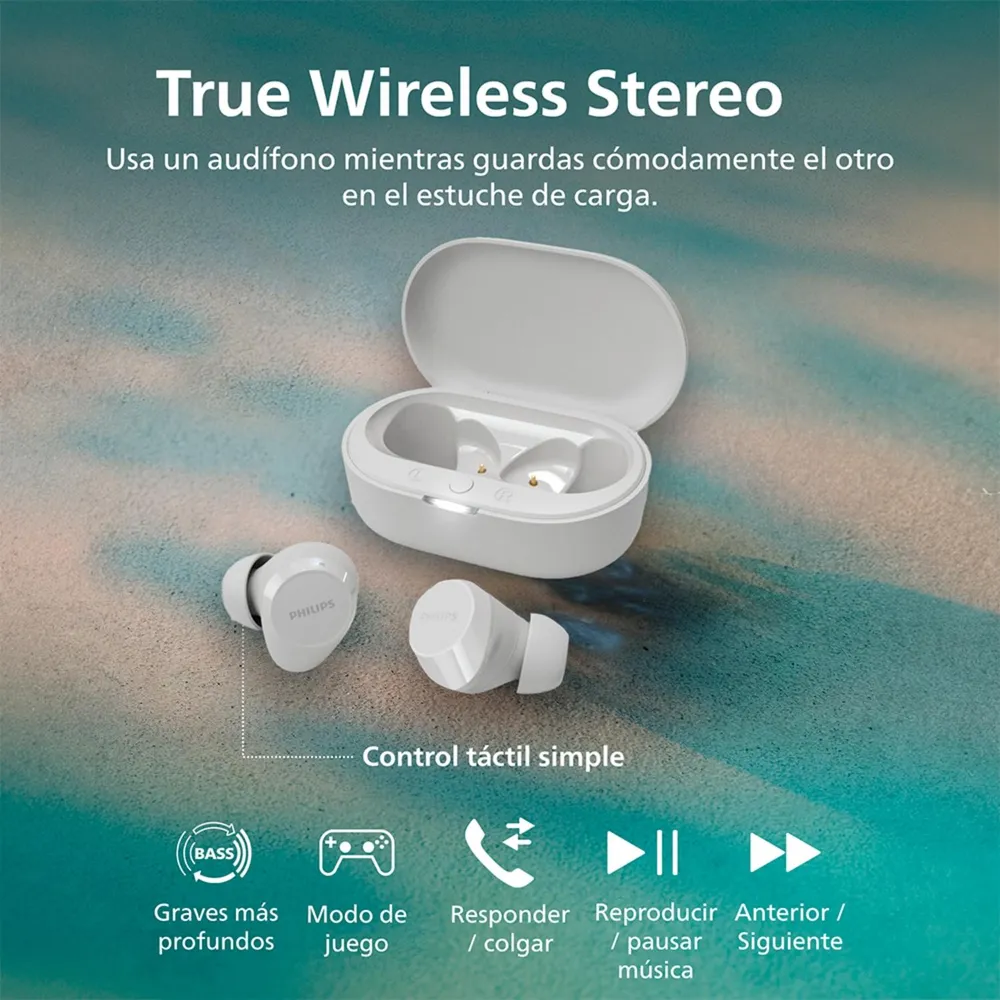 Philips TAT1209 Blanco, foto 8
