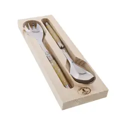 LAGUIOLE - Set 2 Piezas de Servir 30 cm