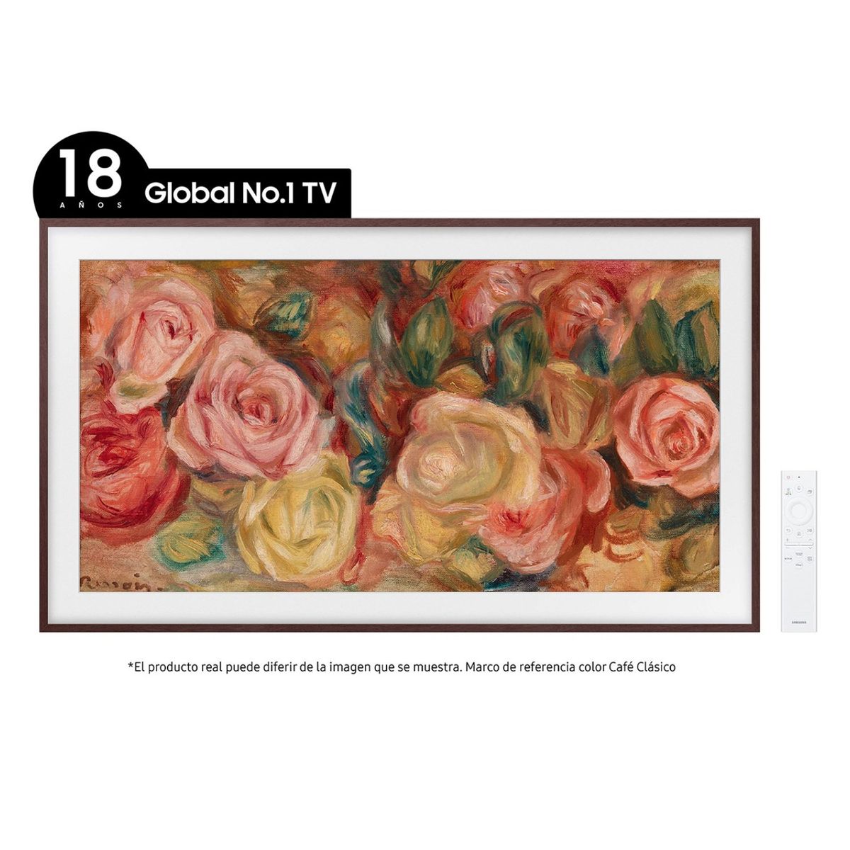 SAMSUNG - QLED Samsung 85" The Frame 4K UHD Smart TV 2024