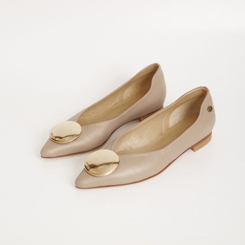AURORA ALFONSO - Zapato Casual Mujer Cuero Café Aurora Alfonso