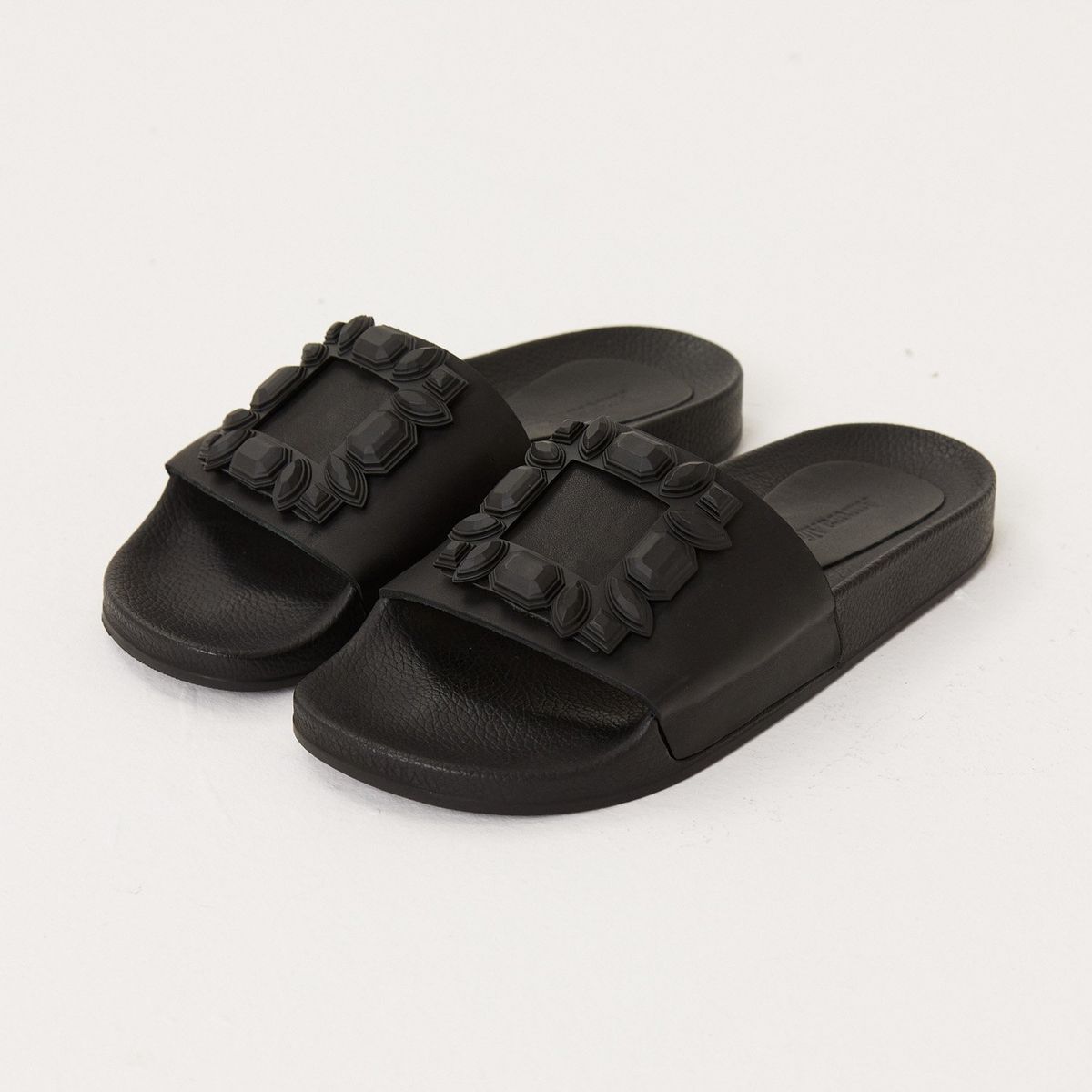 AURORA ALFONSO - Sandalia Mujer Cuero Negro Aurora Alfonso