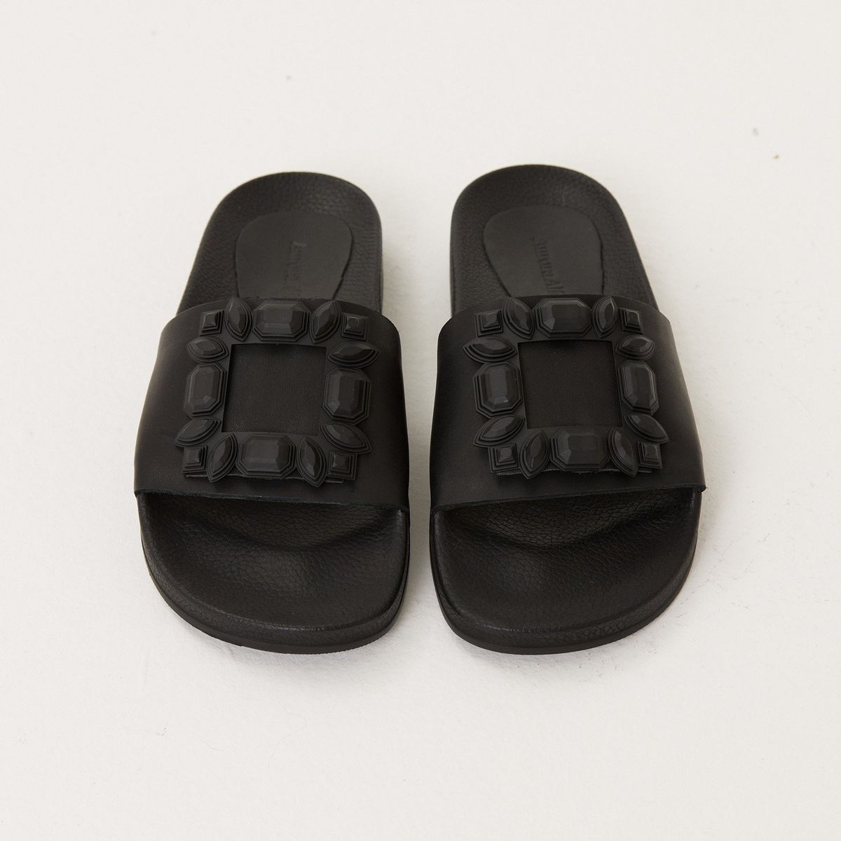 AURORA ALFONSO - Sandalia Mujer Cuero Negro Aurora Alfonso