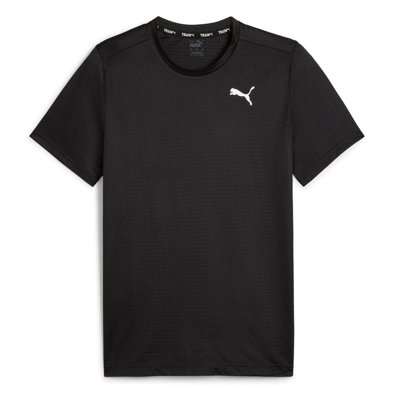 PUMA - Polera Manga Corta Deportiva Train Blaster Hombre Puma