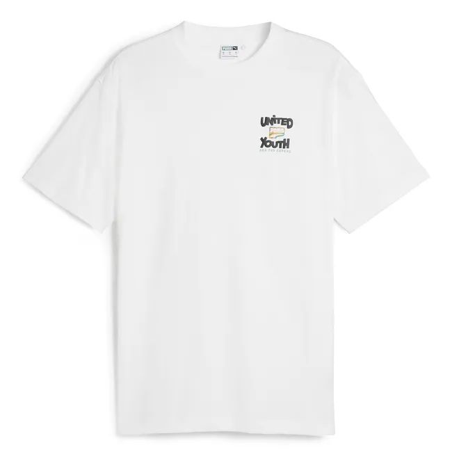 PUMA - Polera Manga Corta Downtown Graphic Hombre Puma