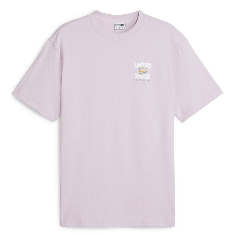 PUMA - Polera Manga Corta Downtown Graphic Hombre Puma