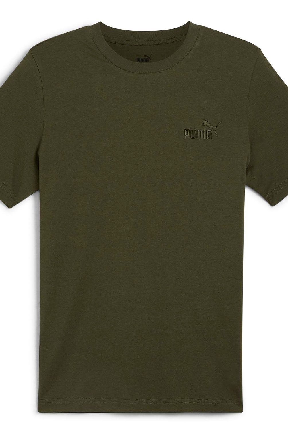 PUMA - Polera Manga Corta Ess Elevated Embroidered Hombre Puma