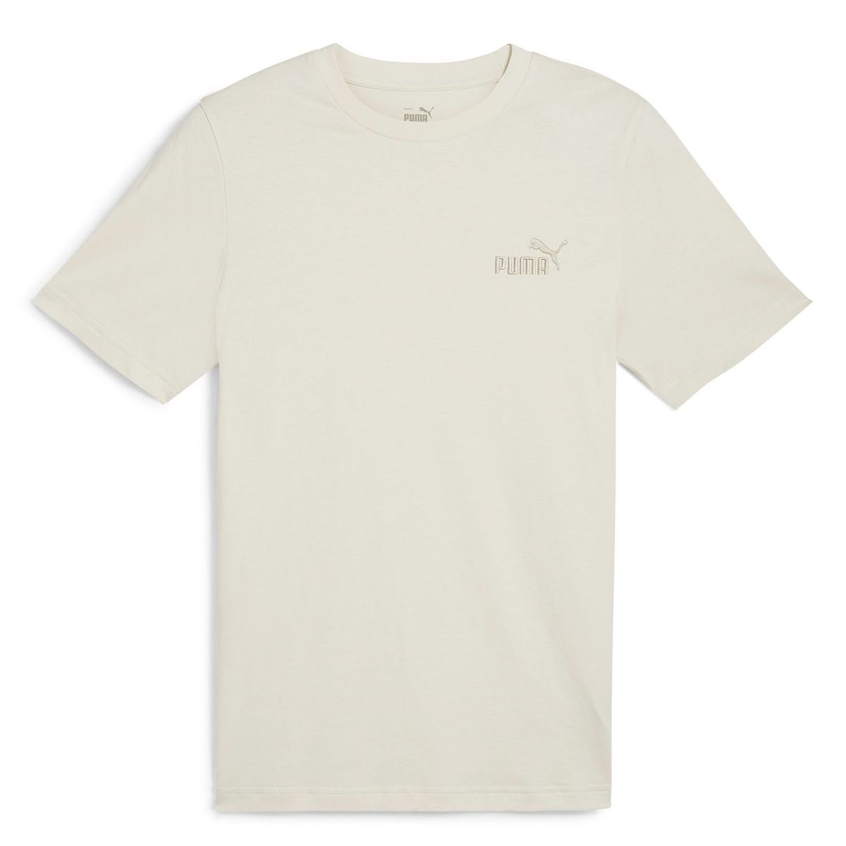 PUMA - Polera Manga Corta Ess Elevated Embroidered Hombre Puma