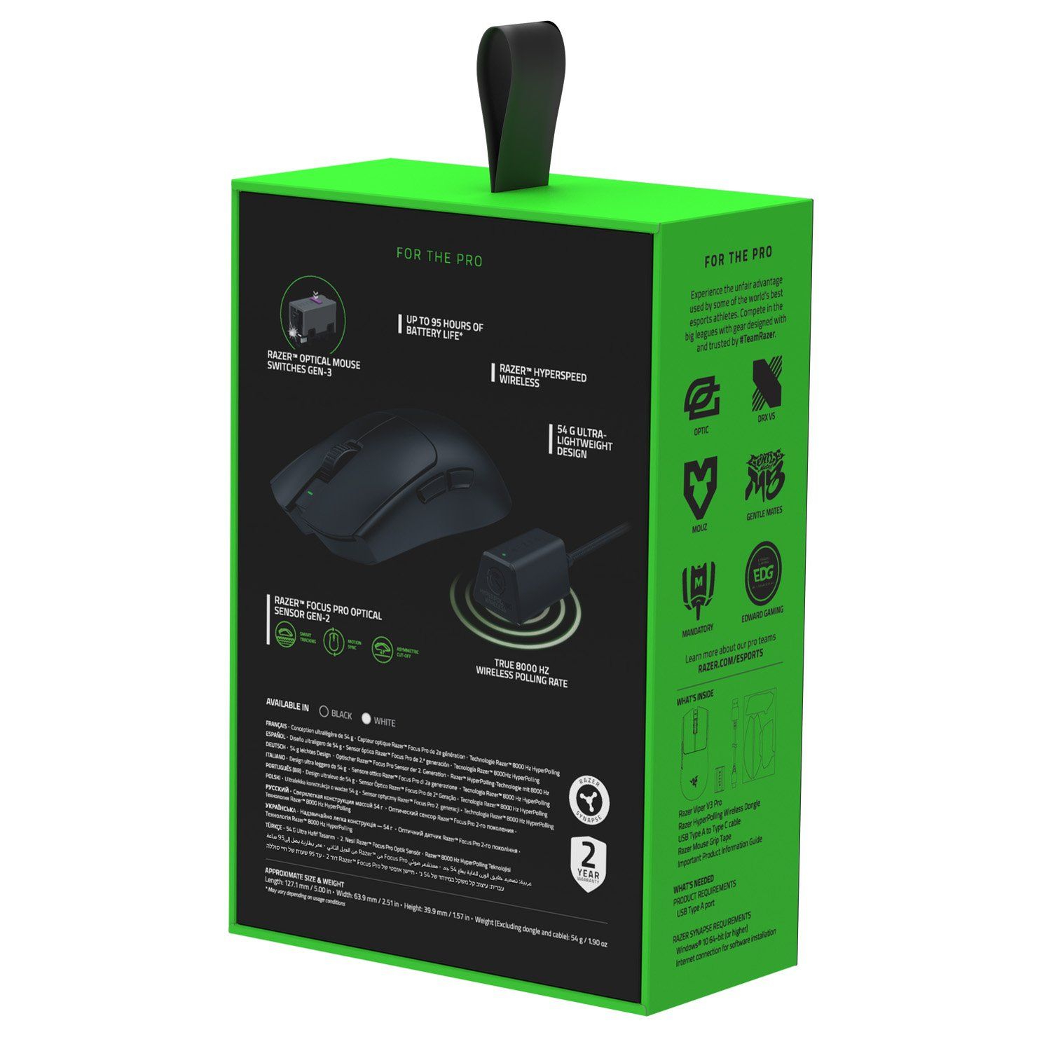razer viper v3 pro ブラック MOUSE VIPER V3 PRO BLACK