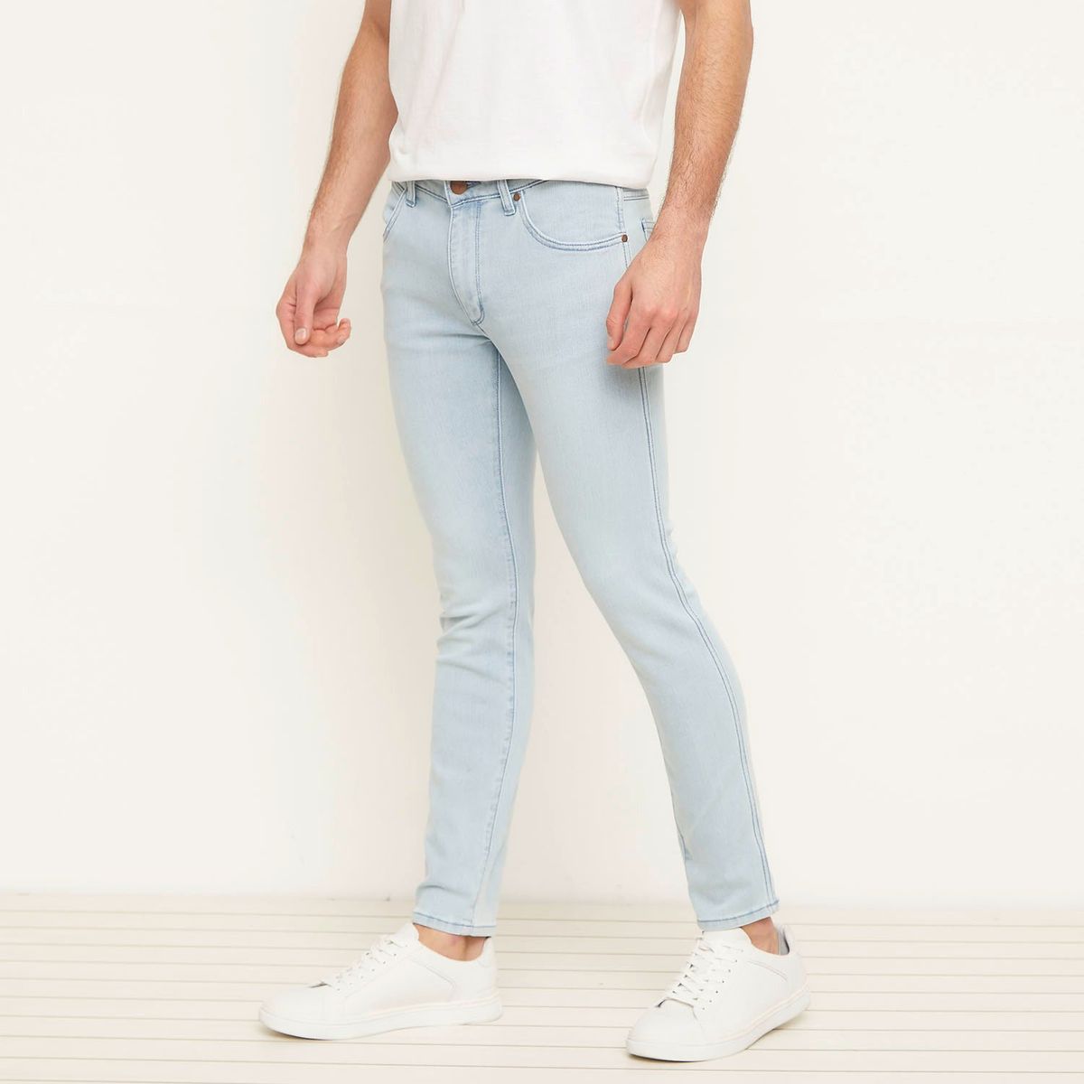 WRANGLER - Jeans 5 Bolsillos Skinny Algodón Hombre Wrangler