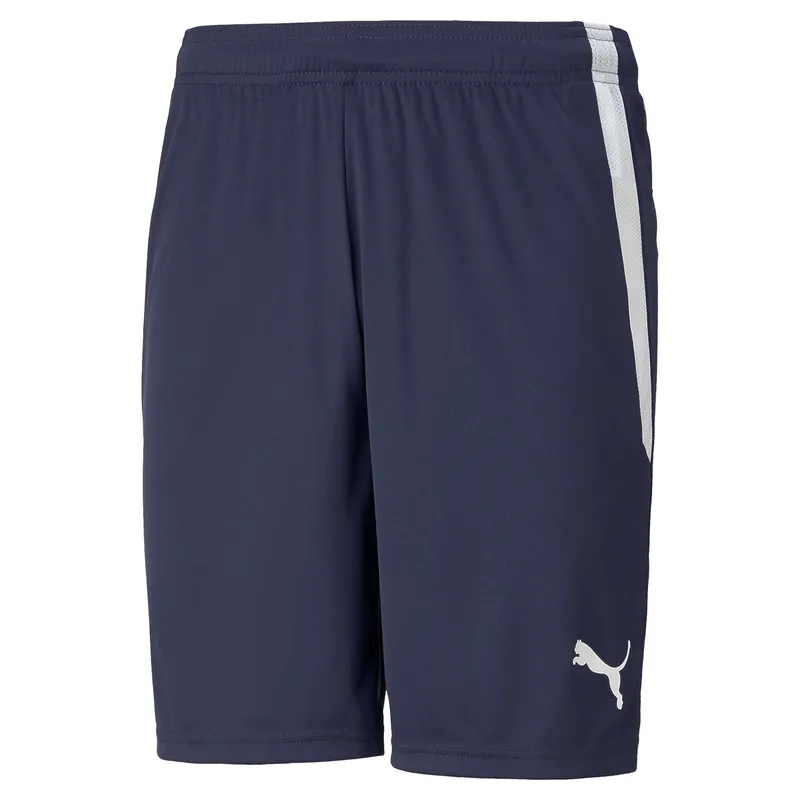 PUMA - Short Deportivo Regular Hombre Tiro Medio Puma