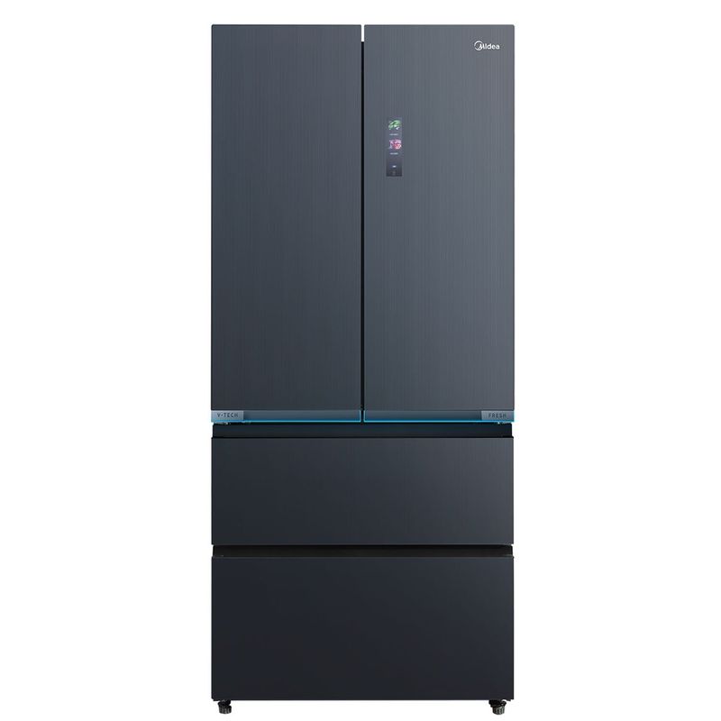 MIDEA - Refrigerador PERFECT FIT + V-TECH French Door 474 Litros MDRFD705BIE70 Midea