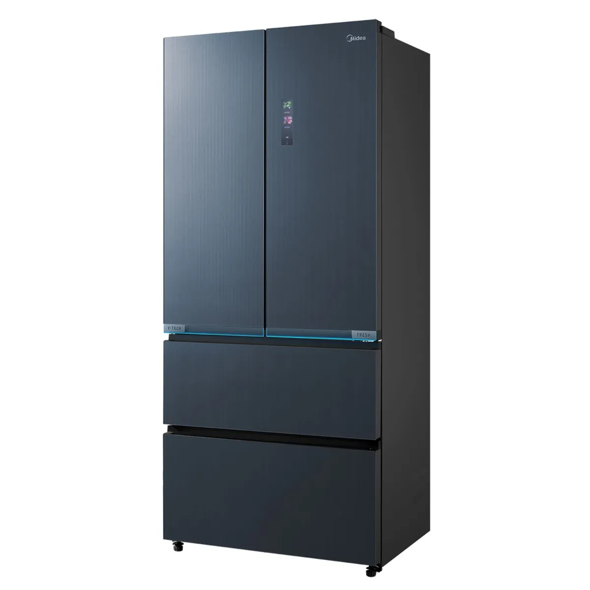 MIDEA - Refrigerador French Door 526 Litros PERFECT FIT + V-TECH MDRFD705BIE70 Midea