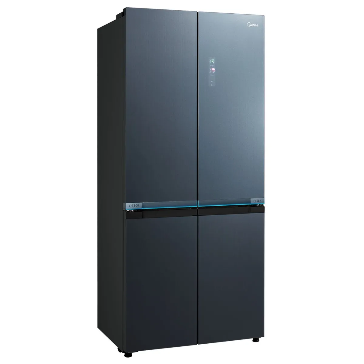 MIDEA - Refrigerador French Door 527 Litros PERFECT FIT + V-TECH MDRMD706BIE70 Midea