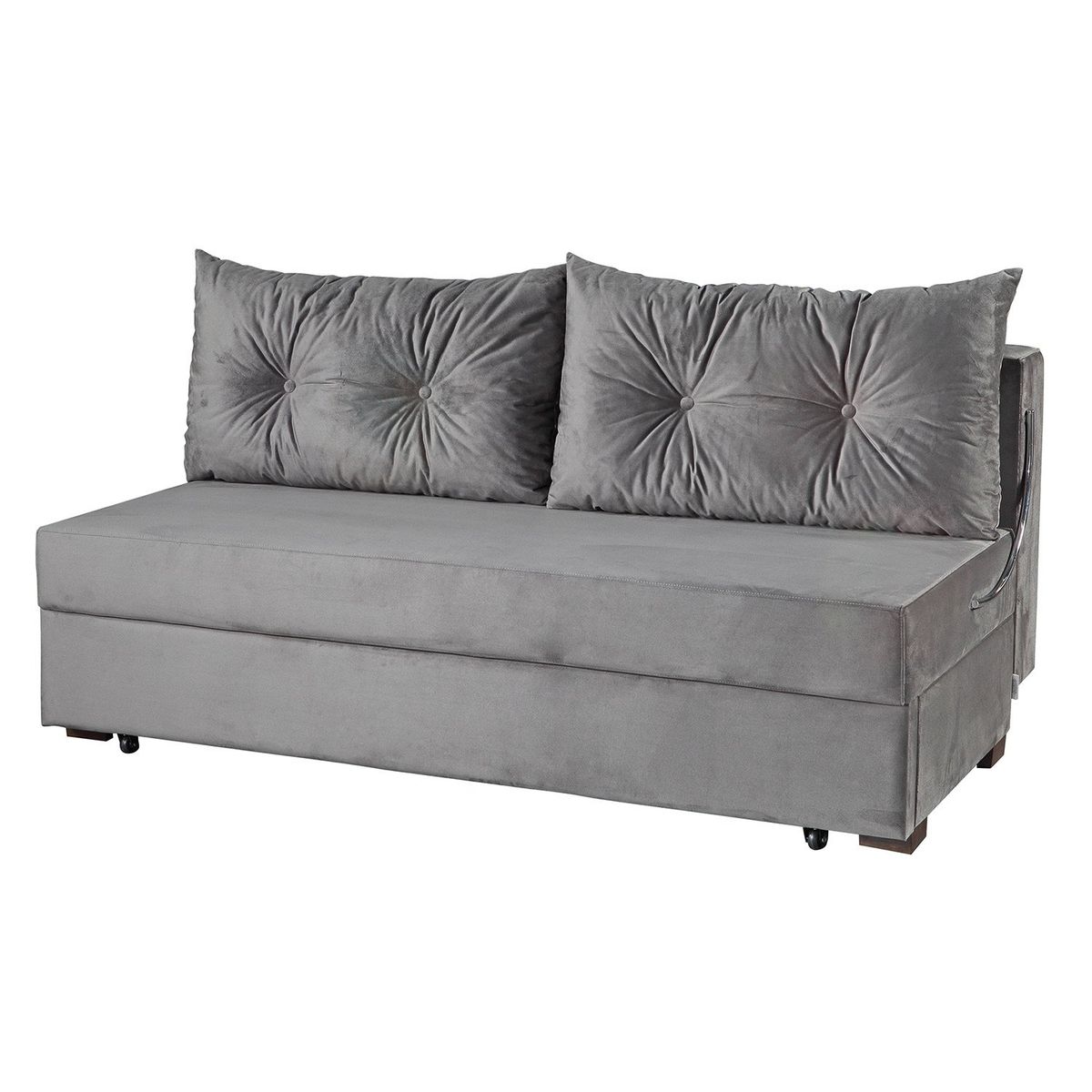 DECOCASA - Sofá Cama 2 Cuerpos Felpa Francisco Decocasa