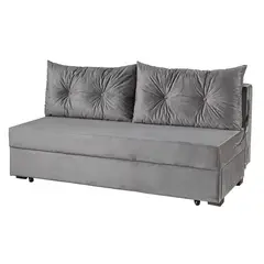DECOCASA - Sofá Cama 2 Cuerpos Felpa Francisco