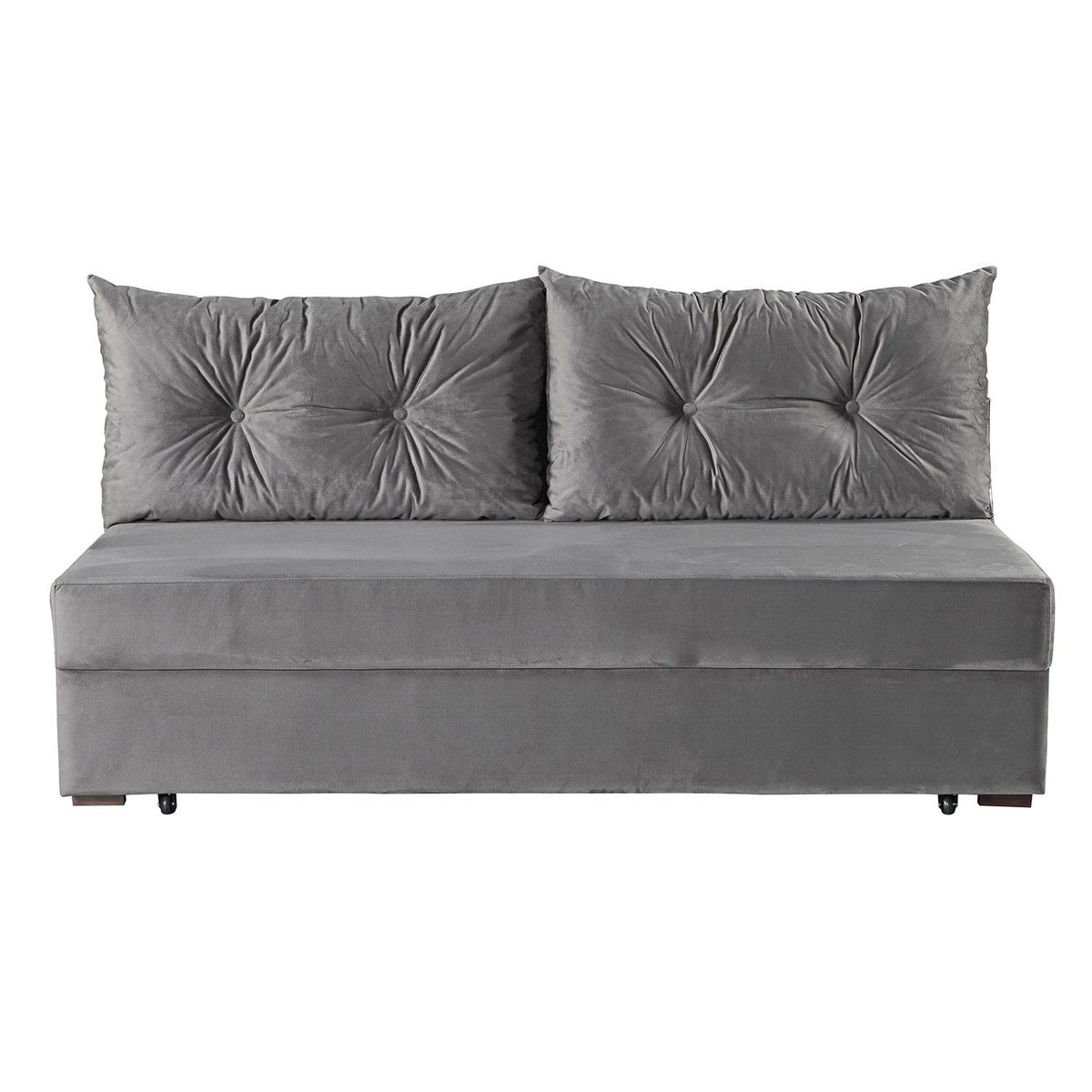 DECOCASA - Sofá Cama 2 Cuerpos Felpa Francisco Decocasa