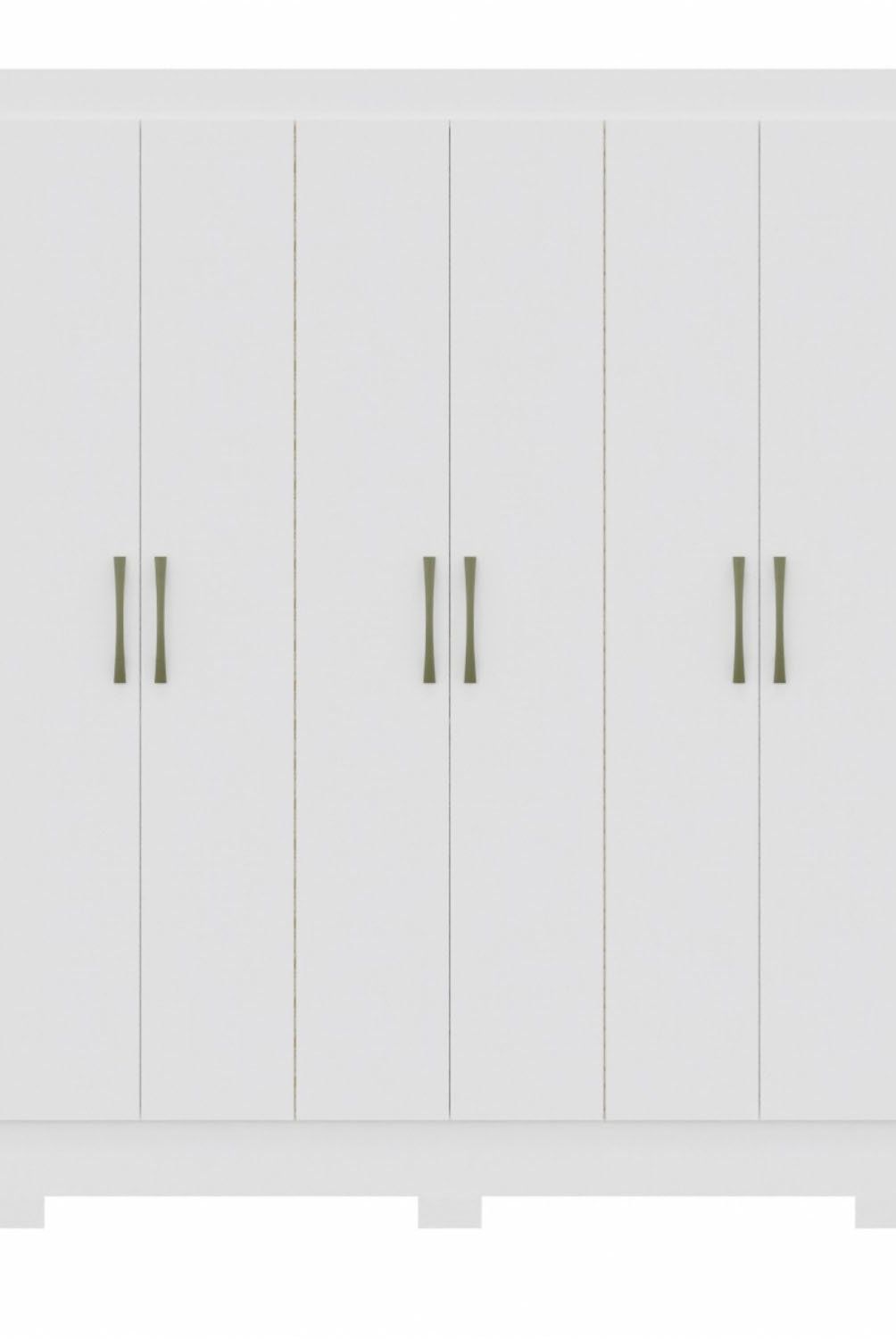 VEKKAHOME - Clóset Roma 6 Puertas Vekkahome