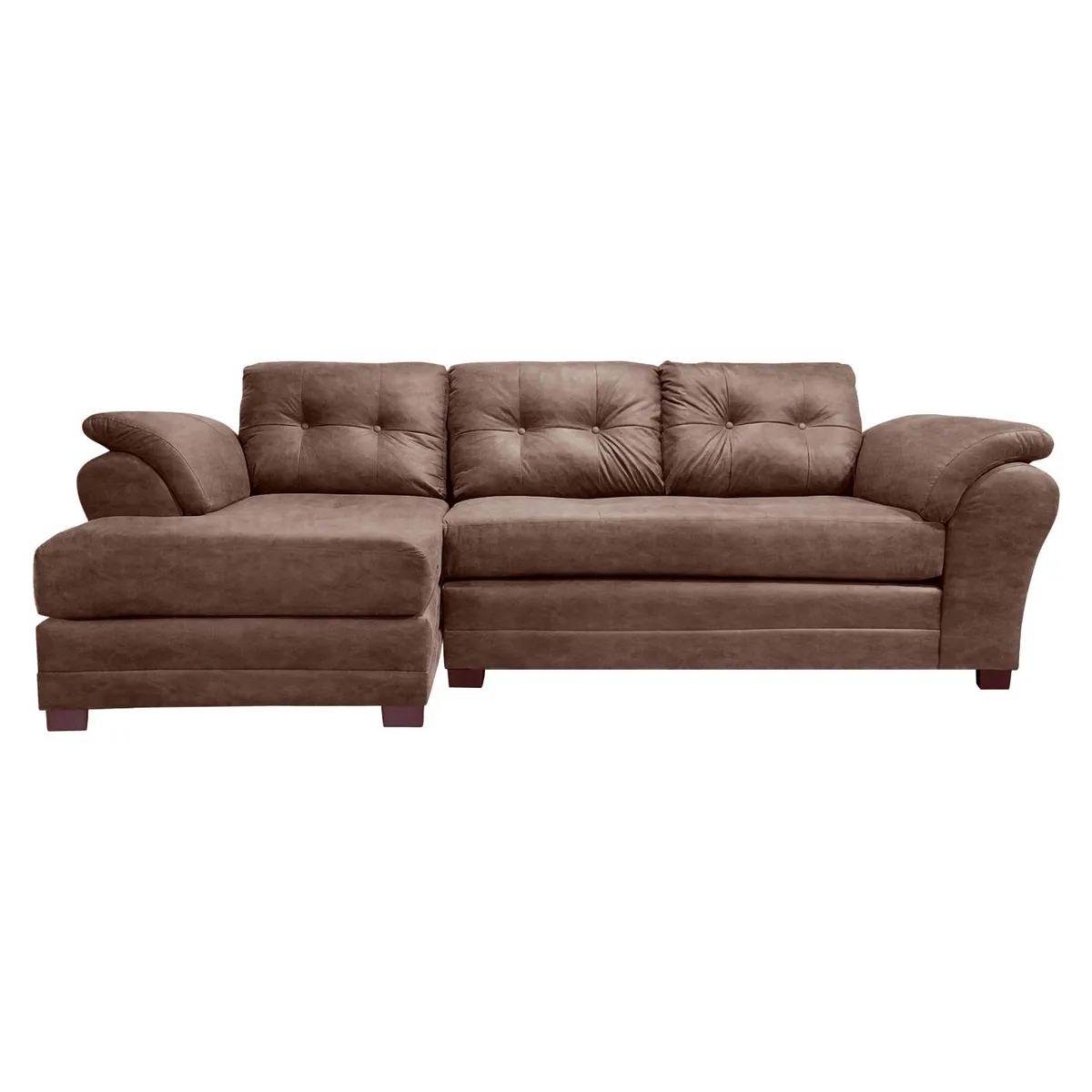 LIVING FACTORY - Sofá Seccional Izquierdo Samy Envege Camel Living_Factory