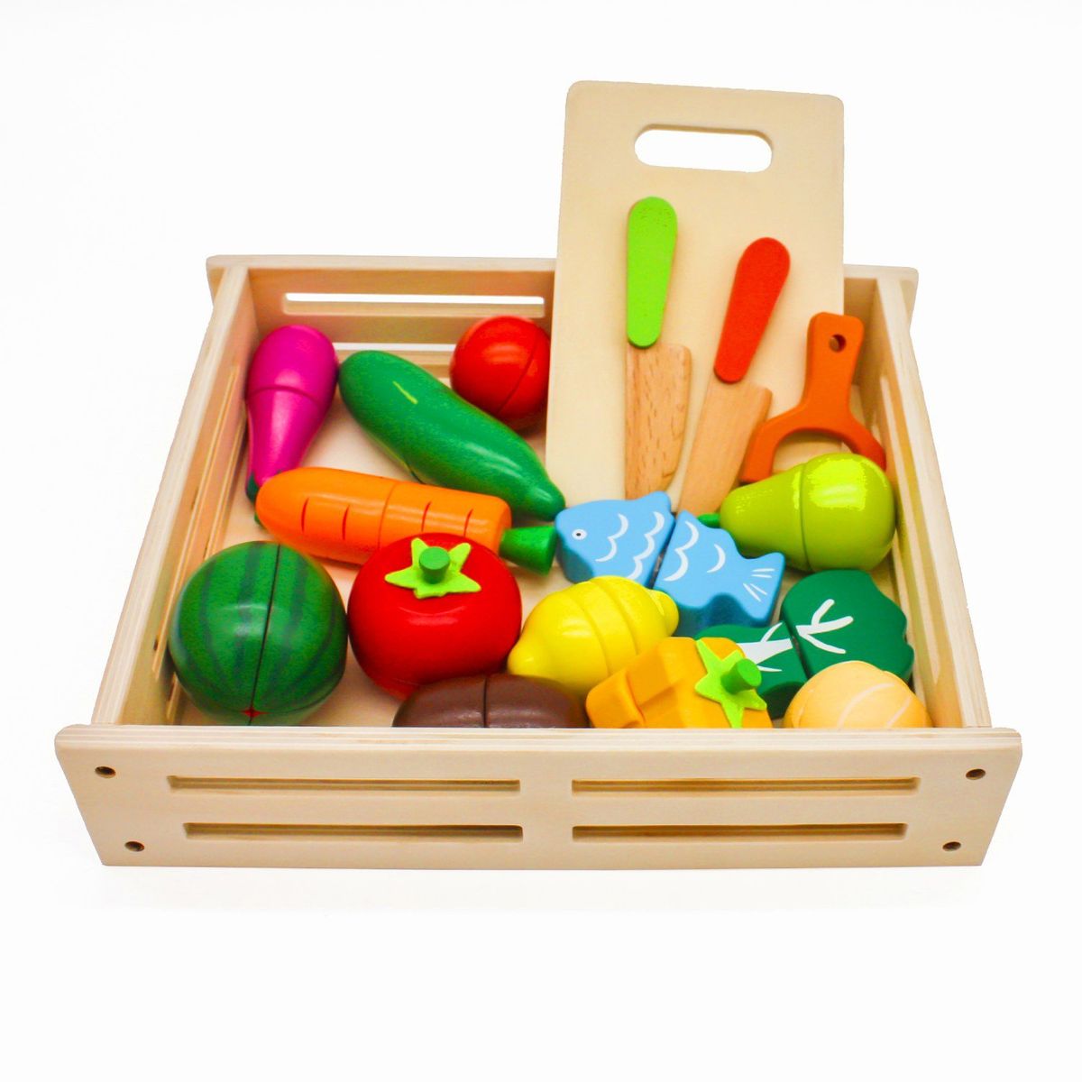 KIDSCOOL - Didactico Frutas y Verduras Montessori Kidscool