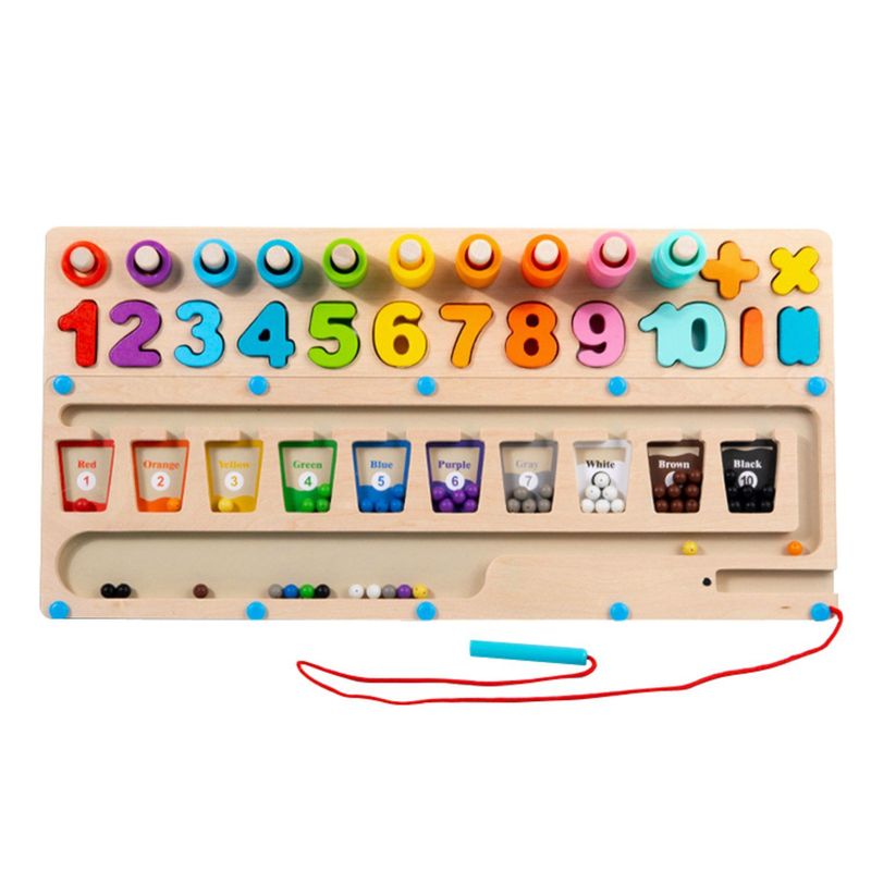 KIDSCOOL - Didáctico Tablero 3 x 1 Activ Montessori Kidscool