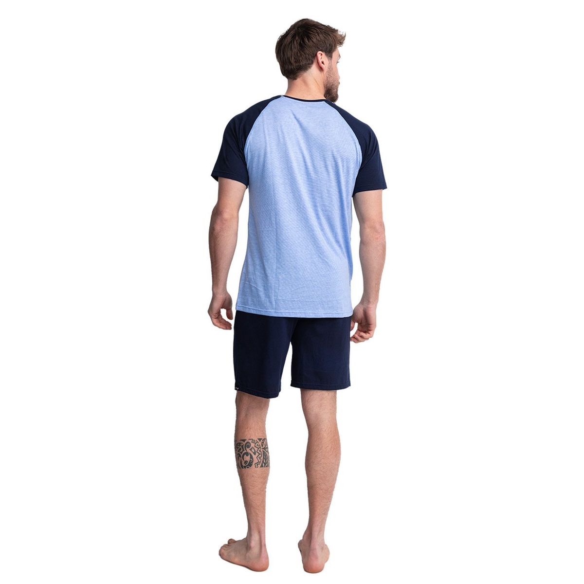 TOP - Pijama Algodón Manga Corta Hombre Top