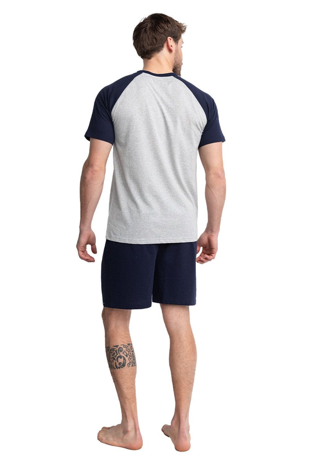 TOP - Pijama Algodón Manga Corta Hombre Top